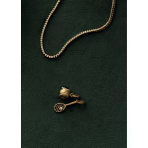 Courtside Diamond Pendants & Charms Elegant Tennis <b>Ball</b> Pendant - Product Image 3
