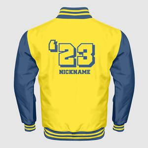 Chaqueta Varsity de Satén para Hombre, Diseño Más Reciente, Artículo de Invierno, Logotipo de Marca, Hecha de Spandex/Poliéster - Product Image 6