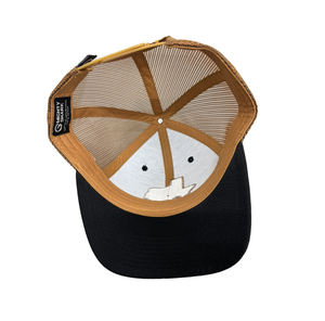 Chapeaux de camionneur de patch de broderie de drapeau des États-Unis du Texas, chapeaux de camionneur de haute qualité de quantité minimale de commande bas fabriqués par OEM de broderie 3D personnalisée - Product Image 5