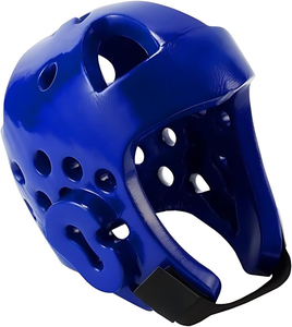 Casco de artes marciales MMA, equipo de cabeza suave para Artes Marciales Grappling Muay Thai Kickboxing Taekwondo - Product Image 2