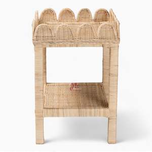 Mesa de Centro de Ratán Tejido Natural a Buen Precio, Muebles Artesanales de Ratán y Mimbre, Diseño Personalizado de Ratán de Vietnam - Product Image 1