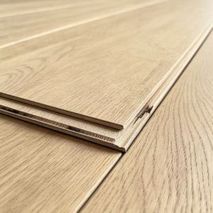 Parquet en chêne australien de luxe pour intérieur, lisse, naturel, à larges lames, 12 mm, imperméable, en bois d'ingénierie - Product Image 3