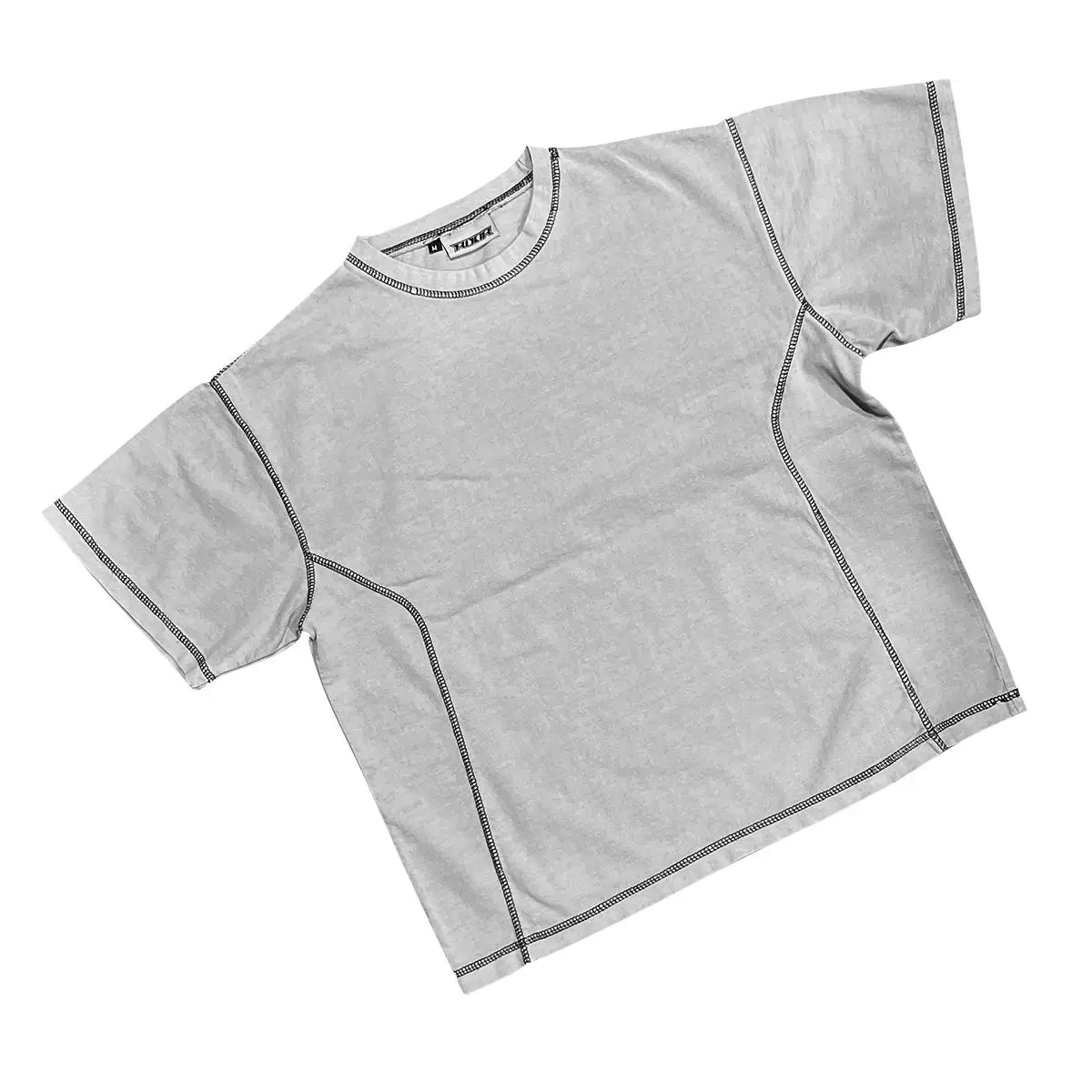 Neuentwicklung Top-Qualität Großhandel Säure gewaschen übergroße T-Shirts 280GSM Vintage gewaschen übergroße T-Shirts Kleidungs stück gefärbte T-Shirts