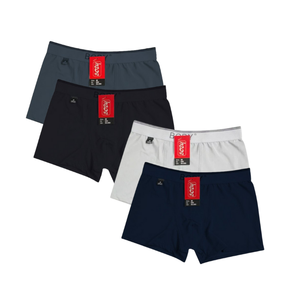 Calzoncillos bóxer de alta calidad para hombre, calzoncillos multicolores, calzoncillos elásticos de 4 vías, paquete de 3 Vinh Hung, mayorista OEM de Vietnam - Product Image 4