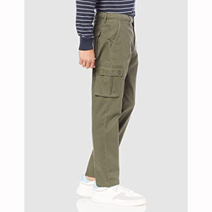 Pantalon cargo droit pour homme, coton durable à bas prix, pantalon tactique multi-poches pour travaux lourds, voyages en plein air, vêtements décontractés - Product Image 5