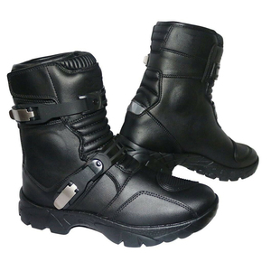 Botas de Motociclismo de Cuero Personalizadas, Transpirables, Cómodas, de Talla Grande, para Hombre, OEM, para Carreras y Turismo - Product Image 1