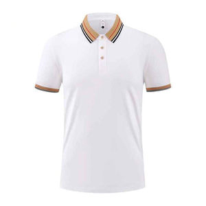 Algodón Premium para hombre para camiseta de polo Cómodo patrón sólido personalizado Lienzo Suministro directo de fábrica - Product Image 5