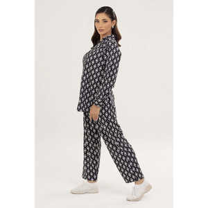 Camisa de Punto con Estampado Combinado para Mujer, Colección WGK-KF-45 - Product Image 4