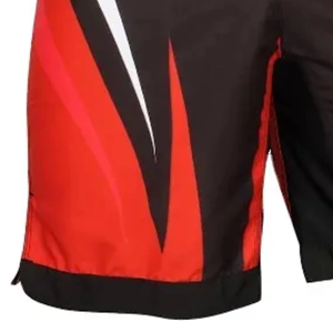 High Quality Custom Logo Printing Elastic Waist Polyester MMA Grappling Training <b>Shorts</b> Breathable Comfortable Quick Dry Made - Product Image 6