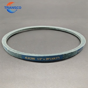 Courroie trapézoïdale enveloppée robuste 4LK290 pour <span class=keywords><strong>tracteur</strong></span> de jardin, courroie de remplacement pour tondeuse et équipement de jardinage - Product Image 1