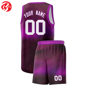 Colorful Wholesale <b>Men</b> Basketball Uniform Set Sublimation Printing Best Design Bsci Summer Basketball <b>Shorts</b> - Product Image 4