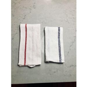 Plain <b>Stripe</b> 100% Organic Cotton Hot Sale kitchen <b>towels</b> GOTS certificate Soft and Absorbent thicker cloth for kitchen cleaning - Product Image 3