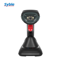 Syble XB-D70BT Syble 2025 Neuester Handgehaltener 2D-Barcode-Scanner mit Ladestation Megapixel