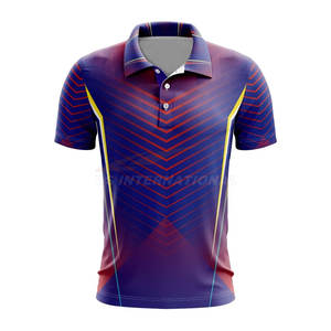 OEM logotipo personalizado deportes Polo camisa de secado rápido poliéster sublimación impresión Golf Polo equipo dardos uniformes al por mayor - Product Image 1