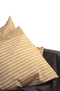 100% coton teint en fil tissé à rayures taies d'oreiller Design carré américain personnalisé ensemble de 4 pour la maison hôtel hôpital utilisation - Product Image 3