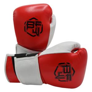 ผู้ผลิตถุงมือชกมวยแบบกำหนดเอง | ถุงมือฝึกซ้อมและต่อยมวยแบบมืออาชีพ พร้อมสายรัดข้อมือแบบเวลโคร รับผลิตตามแบบ (OEM) ขายส่ง สีแดง - Product Image 3