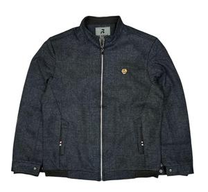 Venta al por mayor de los hombres de alta calidad Slimfit chaqueta de lana de manga larga de invierno de primera calidad de punto a cuadros Vintage cremallera moda de la calle - Product Image 2