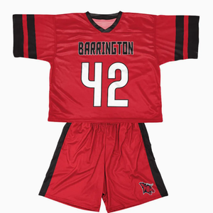 เสื้อทีมลาครอสพิมพ์ซับลิเมชันชุดเครื่องแบบลาครอสแบบกลับด้านได้ทำในปากีสถาน - Product Image 5