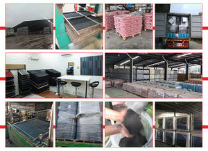 Accessoires de revêtement de sol en caoutchouc antidérapants à plus longue durée de vie Pavé en caoutchouc en forme de H pour garages de stationnement, allées, terrasses de stationnement - Product Image 6