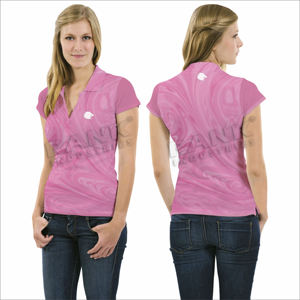 Polo de moda para mujer con textura suave y ajuste perfecto para trajes diarios Polo elegante para mujer - Product Image 1