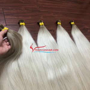 Las 5 mejores extensiones de cabello vietnamita ondulado recto virgen 100% a granel, cabello humano Natural al por mayor - Product Image 5