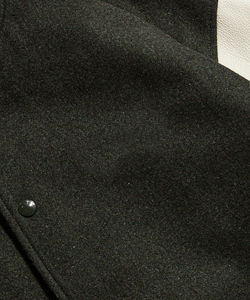 Veste Letterman Varsity Vintage, Veste Brodée à Manches en Cuir et Laine pour Homme, Collection Automne Hiver - Product Image 6