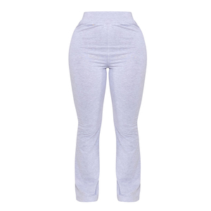 Pantalon évasé de haute qualité avec sweat à capuche ensemble survêtement évasé en coton polaire pour femmes vêtements de rue avec logo sur mesure - Product Image 5