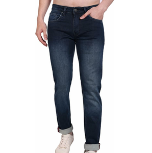 Nouvelle arrivée pantalon en denim pour hommes meilleur design pantalon en denim vêtements d'hiver doux respirant confortable séchage rapide avec taille personnalisée - Product Image 3