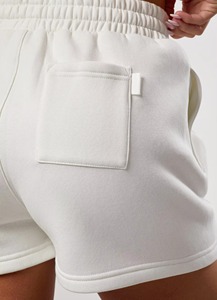 New Arrived 2025 Summer <b>Women's</b> <b>Shorts</b> High Quality Custom DTF Printed Logo Boxy Side Pockets Breathable Quick Dry 100% Cotton - Product Image 5