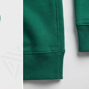 High Quality <b>Men</b> 100% Cotton Breathable Windproof Fleece Sportswear Customised Logo <b>Printing</b> Streetwear Style Hoodie <b>Trouser</b> Set - Product Image 3