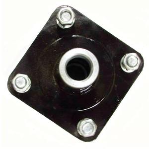 Cubo de rueda de cola de eje duradero de 1 \ "con diseño de 4 pernos, tuercas y accesorios de corte rotativo, pieza de repuesto - Product Image 1