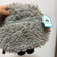 Tas Selempang Boneka JellyCat Amuseable Storm Cloud, Tas Bahu Boneka Lembut, Tas Tangan Boneka Kartun Modis, Hadiah Sehari-hari untuk Anak
