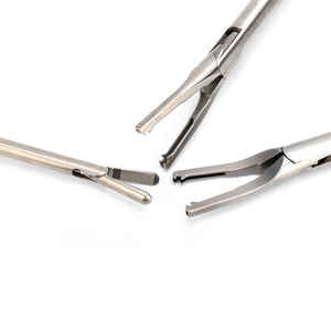 Juego de instrumentos quirúrgicos de pinzas de agarre hemostáticas reutilizables laparoscópicas médicas con certificación ISO para simulación laparoscópica - Product Image 3