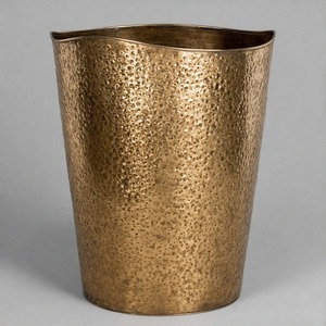 Cubo de basura de metal VictorianTone con acabado de estilo industrial o baño de restaurante de cocina casera-para gestión de basura de papel de desecho - Product Image 2