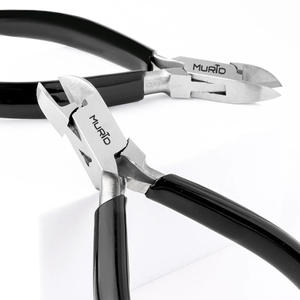 คีมตัดจมูกสแตนเลสสตีลพรีเมี่ยมสวยที่จับสบายคุณภาพสูงสำหรับการทำเครื่องประดับสายพรีเมี่ยมสีดำ - Product Image 1