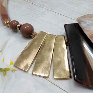 MS งานหัตถกรรม Ms-wc-001ลูกปัดธรรมชาติสร้อยคอลูกปัดเรียบ8mm แฮนด์เมด - Product Image 5