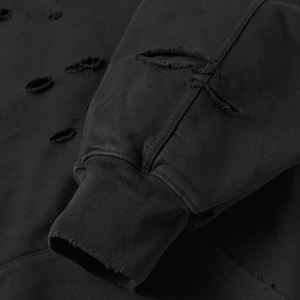 Pull à capuche vintage en coton épais surdimensionné pour hommes Sweats à capuche pour hommes avec logo personnalisé Sweats à capuche pour hommes - Product Image 5