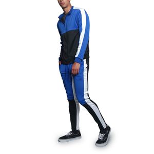 Survêtements personnalisés pour hommes 2 pièces Full Zip Athletic Gym Jogging Survêtements personnalisés de qualité supérieure - Product Image 4