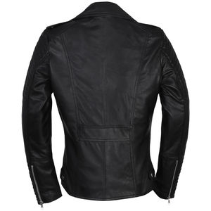 Chaqueta de Motociclista Unisex Estilo Café Racer, Chaqueta de Cuero con Serigrafía de Manga Larga, Lujosa, Exótica, Impermeable, Marca IRSA SPORTS - Product Image 4