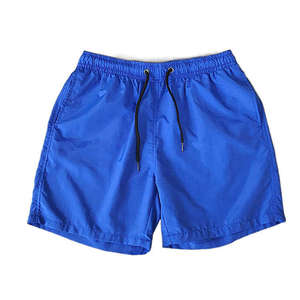 INDEX APPAREL กางเกงขาสั้นผู้ชายสีพื้น แห้งเร็ว เอวกลาง มีเชือกผูก ลำลอง สปอร์ต สีเขียว - Product Image 4