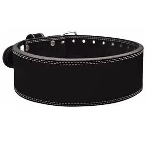 New Design 13mm Cowhide Leather Gym <b>Belt</b> for Weightlifting Powerlifting with Custom Logo Lever Buckle Sweat <b>Belt</b> for Fitness - Product Image 2