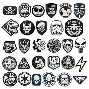 Latest Wholesale High Quality Custom Pvc Rubber Label Patch Silicone Patch for Clothing Soft Pvc Patch - Product Image 6