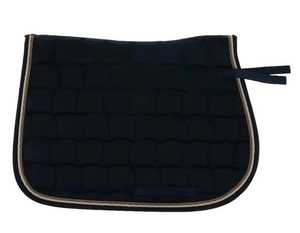High Quality English Horse Riding Dressage Saddle Pads Customizable <b>Cotton</b> <b>Fabric</b> with Design and Color on Sale - Product Image 1