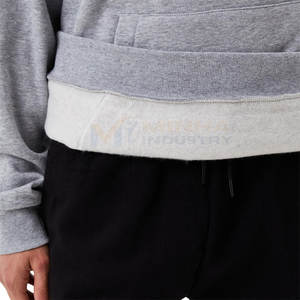 Sweat-shirts surdimensionnés à bas prix les plus vendus, en coton mélangé de base, personnalisables en gros, sweat-shirts surdimensionnés au toucher doux - Product Image 5