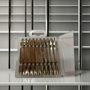 Destornillador eléctrico Phillips Power Bit Acabado cromado Uso de bricolaje industrial OEM disponible Construcción de acero S2 para herramientas de taller - Product Image 1