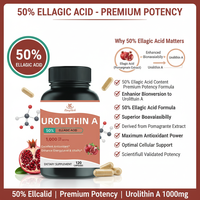 Capsules de Urolithin A en marque blanche OEM – Complément pour la santé cellulaire avancée – 1000 mg