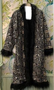 Özel yapılmış kürk ceket gerçek tilki kürk kış bayanlar moda kadın japonya moda giyim seksi XXXL el yapımı tiki OEM cepler - Product Image 4