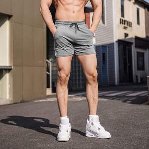 Pantalones Cortos Deportivos Colorblock para Hombre, de Secado Rápido, Transpirables, de Malla, para Correr y Entrenar en Verano - Product Image 2