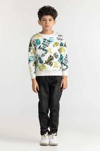 Sudaderas estampadas gráficas para niños, camisetas casuales de mezcla de algodón para deportes, viajes escolares y ropa de fin de semana - Product Image 3