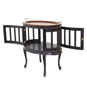 Classic Wooden Coffee Table for Living Room with Serving Tray Top an Elegant Blend of Style and Functional Center Table - Product Image 5